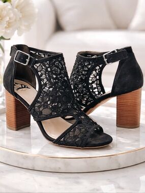 Fergalicious Lace Sandals.